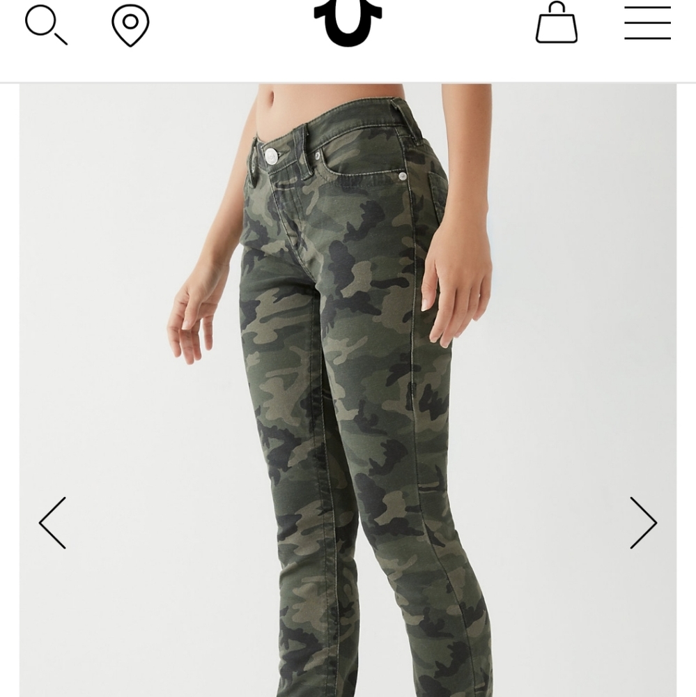 Halle Camo Jeans